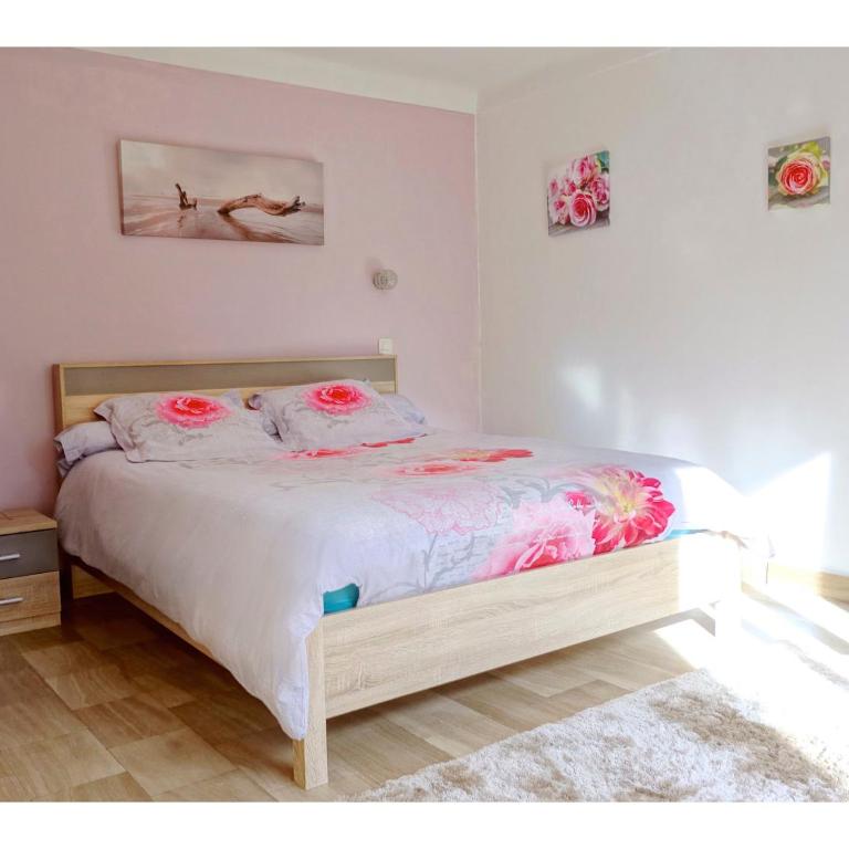 Les Jasmins - Chambre Double avec Terrasse Privée et Cuisine Extérieure - 5