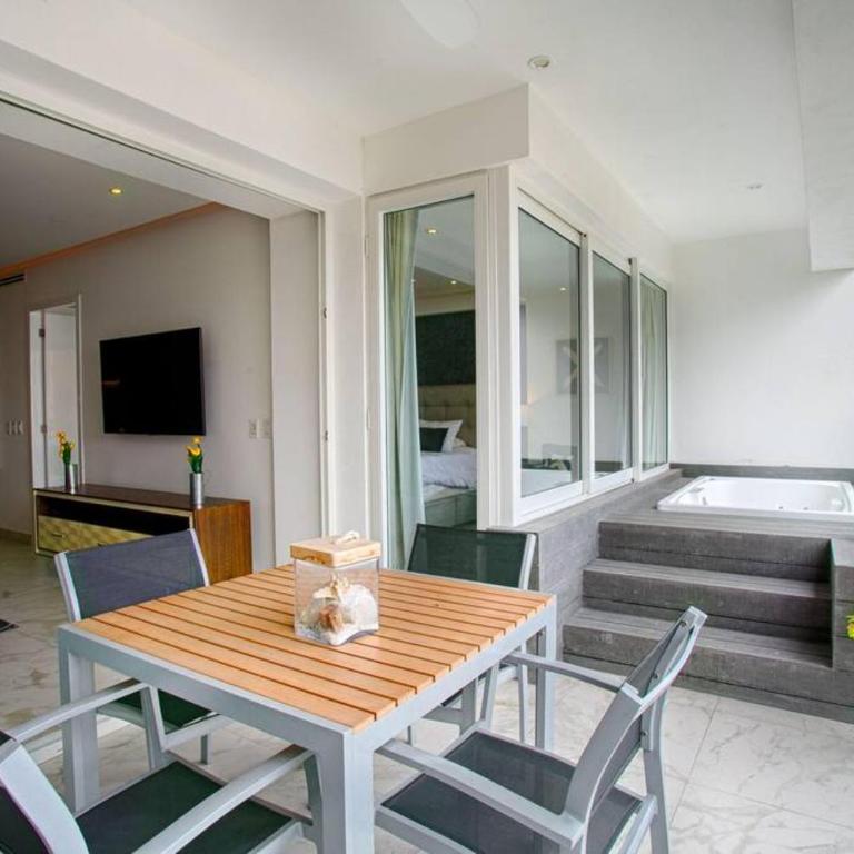 DTerrace Luxe 2bd 2ba Romantic Zone Los Muertos Beach and Pier - Apartamento de 2 dormitorios con balcón y vistas al mar - 27