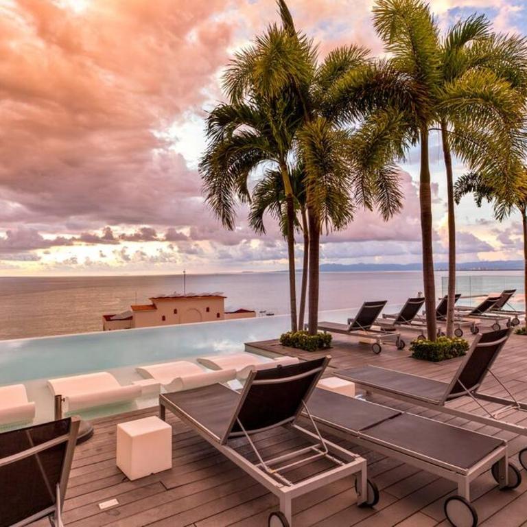 DTerrace Luxe 2bd 2ba Romantic Zone Los Muertos Beach and Pier - Apartamento de 2 dormitorios con balcón y vistas al mar - 4