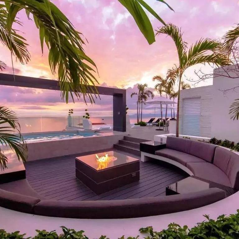 DTerrace Luxe 2bd 2ba Romantic Zone Los Muertos Beach and Pier - Apartamento de 2 dormitorios con balcón y vistas al mar - 11