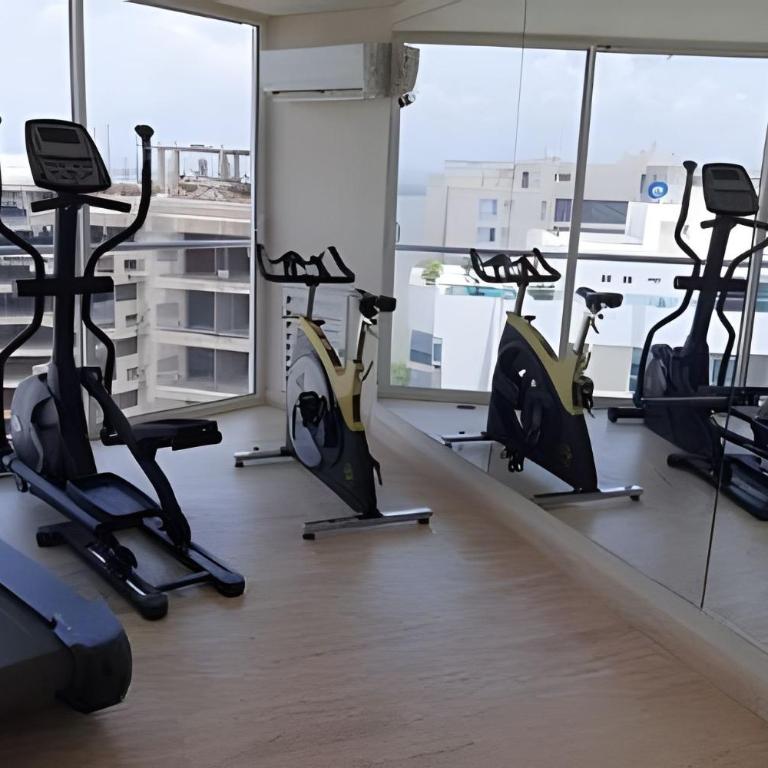 2 Bedrooms Jacuzzi and Sea View. Beach Front - Two-Bedroom Apartment - 40