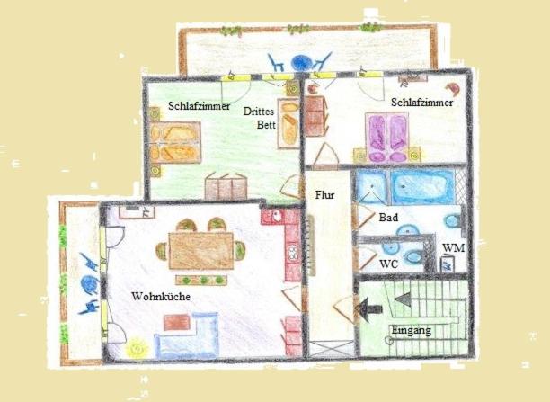 Ferienwohnung Bergspitz - Apartment mit 2 Schlafzimmern - 14
