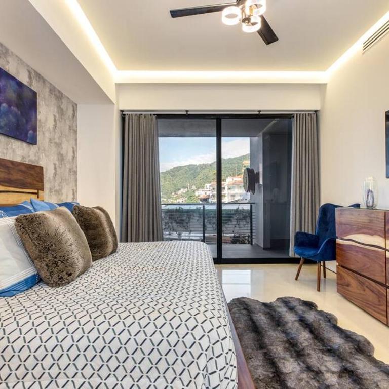 New! Luxury 2bd 2ba Romantic Zone Largest Pool in PV Sea View Balcony - Apartamento de 2 dormitorios con balcón y vistas al mar - 42