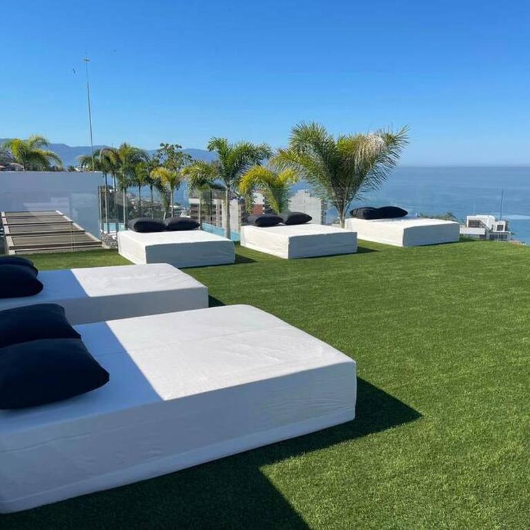 New! Luxury 2bd 2ba Romantic Zone Largest Pool in PV Sea View Balcony - Apartamento de 2 dormitorios con balcón y vistas al mar - 34