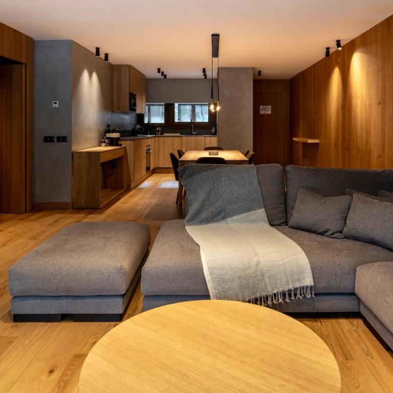 Un diamante de montaña l A Pie De Pistas - Gimnasio - Sauna - Piscina l 8Pax l by BonesVacances - Three-Bedroom Apartment - 2