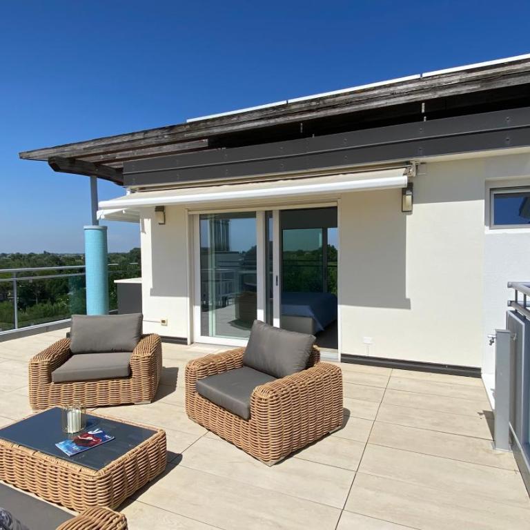 Rooftop Onda Blu vista mare - Aria - a 150 mt dalla spiaggia - Appartamento con 1 Camera da Letto - 36