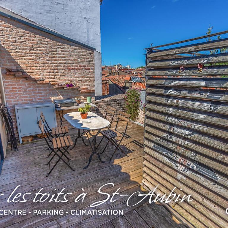 Roof Top in Center of Toulouse-Free Parking- - Two-Bedroom Apartment - 1