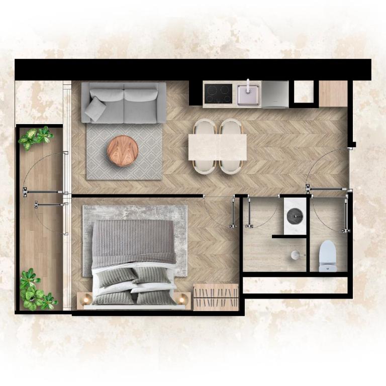 Quartier Libre Opera - Appartement avec Balcon - 8