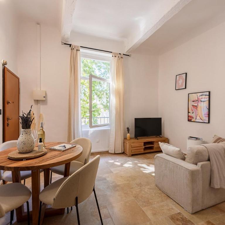 La Suite Provençale - Centre Aix - Chic et Lumineux - Appartamento con 1 Camera da Letto - 6