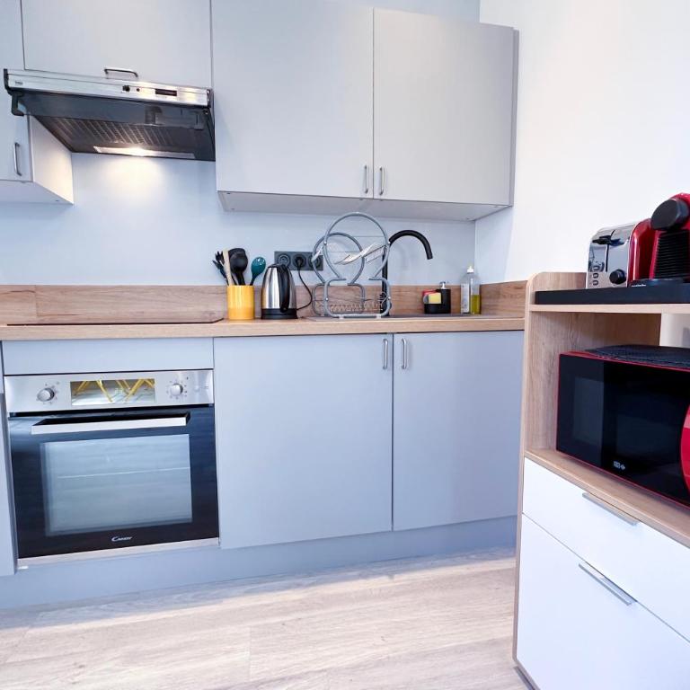GAMBETTA - Lumineux Calme au coeur d'Antibes et de ses Plages - One-Bedroom Apartment - 14