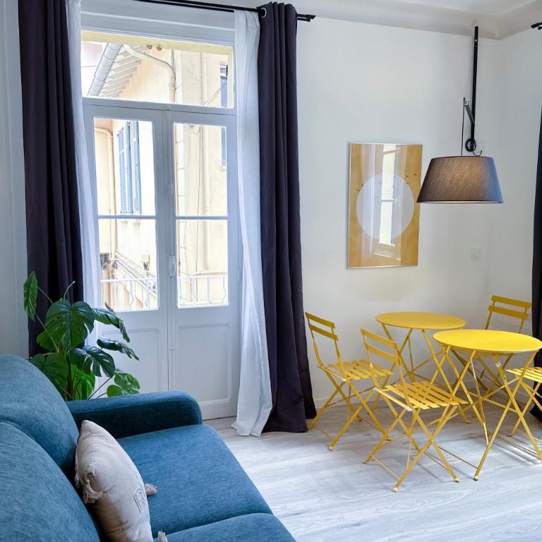 GAMBETTA - Lumineux Calme au coeur d'Antibes et de ses Plages - One-Bedroom Apartment - 7