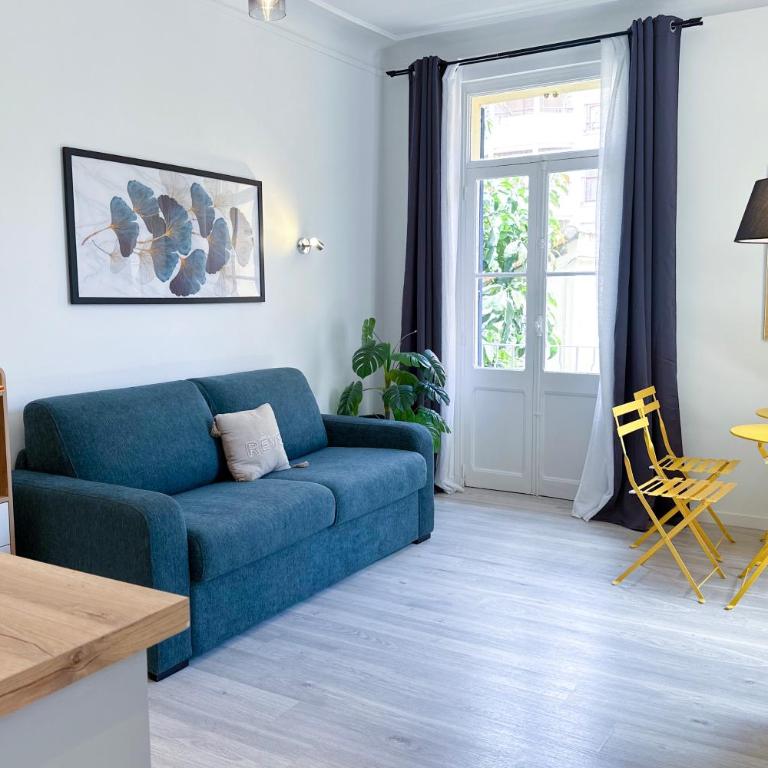 GAMBETTA - Lumineux Calme au coeur d'Antibes et de ses Plages - One-Bedroom Apartment - 6
