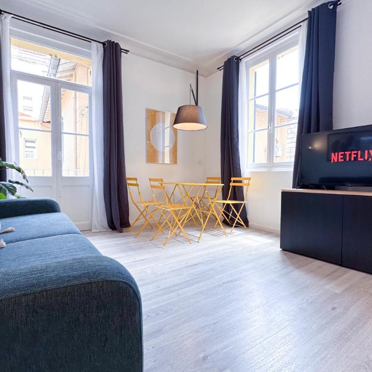 GAMBETTA - Lumineux Calme au coeur d'Antibes et de ses Plages - One-Bedroom Apartment - 8