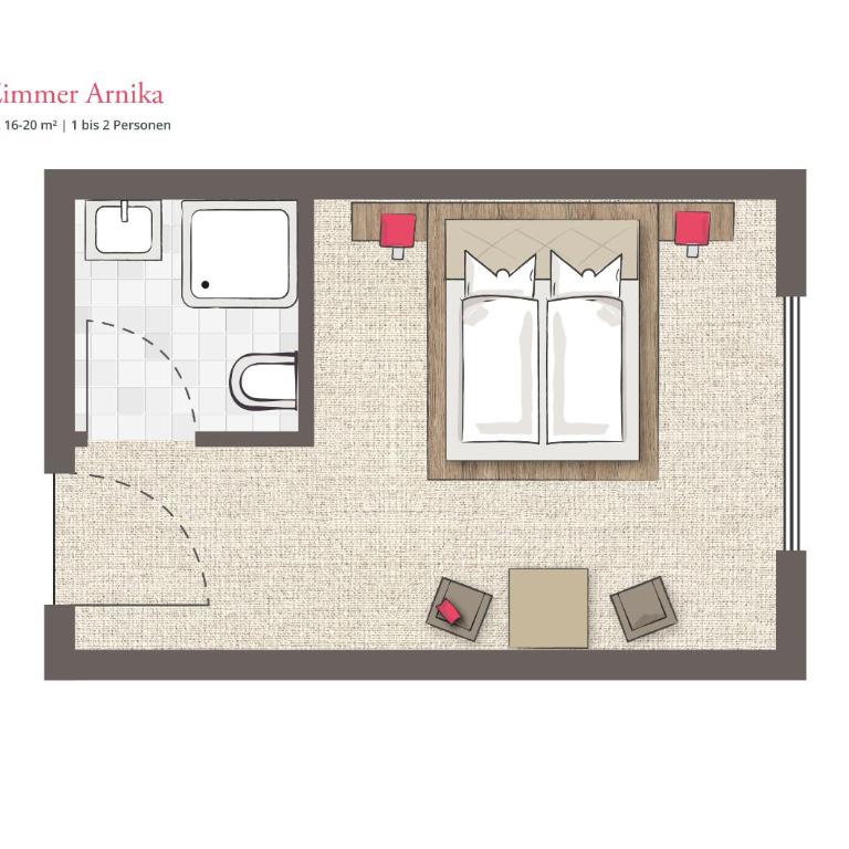 Landhotel Almrösl im Großarltal - Budget Doppelzimmer - 3