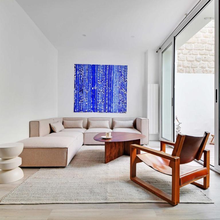 Charming apt with patio - 2BD4P - Monceau Park - Appartement 2 Chambres - 1