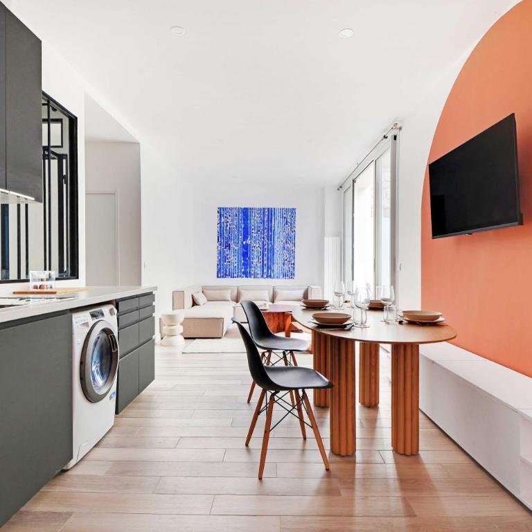 Charming apt with patio - 2BD4P - Monceau Park - Appartement 2 Chambres - 2