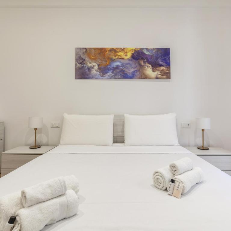 Hostly-Libia Light Lodge-10min Metro to Colosseum - Deluxe Apartment mit 3 Schlafzimmern - 14