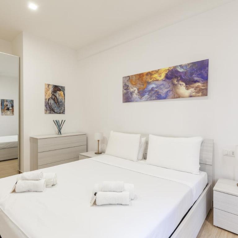 Hostly-Libia Light Lodge-10min Metro to Colosseum - Deluxe Apartment mit 3 Schlafzimmern - 17