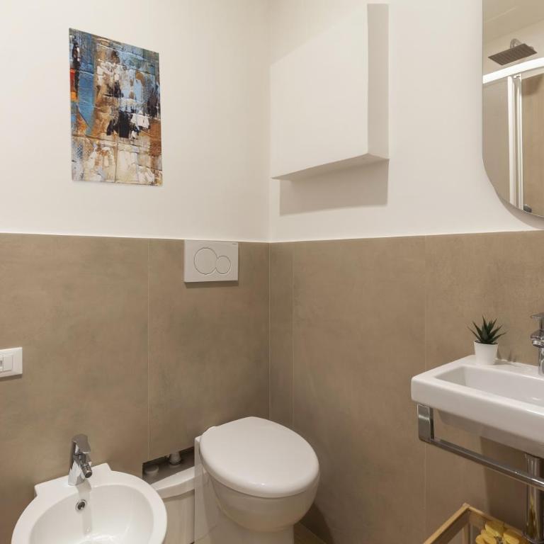 Hostly-Libia Light Lodge-10min Metro to Colosseum - Deluxe Apartment mit 3 Schlafzimmern - 19