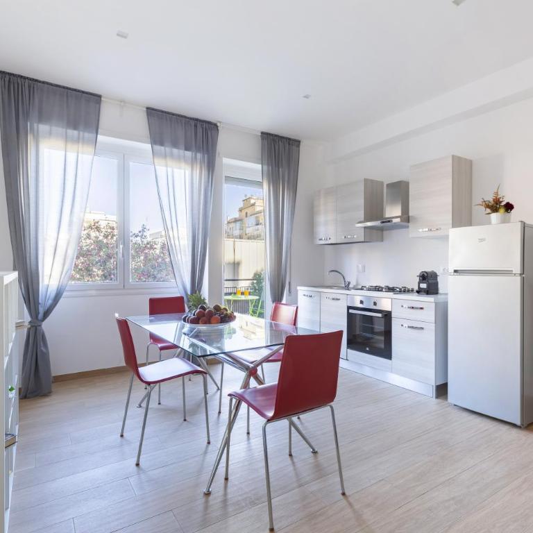 Hostly-Libia Light Lodge-10min Metro to Colosseum - Deluxe Apartment mit 3 Schlafzimmern - 31