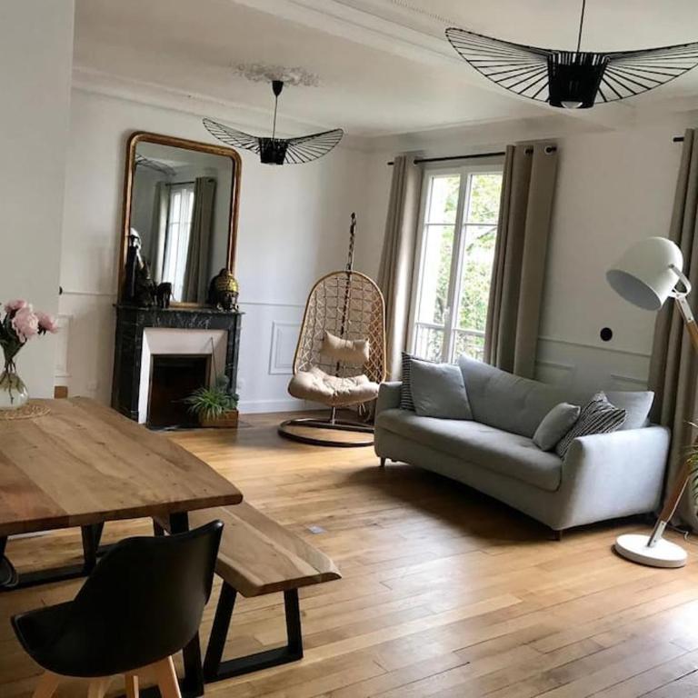 Beautifully designed homely calm parisian duplex - Appartement 3 Chambres - 1