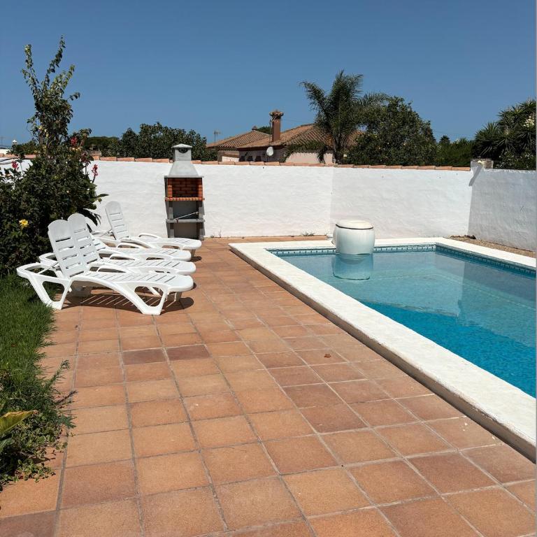 Villa con piscina - Casa con 1 dormitorio - 1