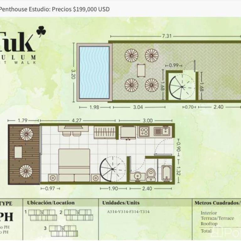 Stylish Studio PH with Private Pool-Gym-Superstore - Apartamento de 1 dormitorio - 13