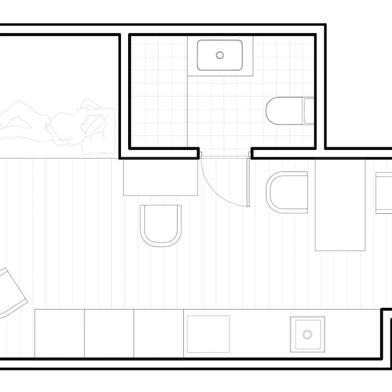 Studio Home for Beach Holiday - Estudio con balcón - 15