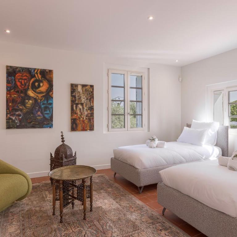 VILLA GALET-Saint Paul de Vence- Côte d'Azur-FRANCE - Chambre Familiale avec Salle de Bains Privative - 15