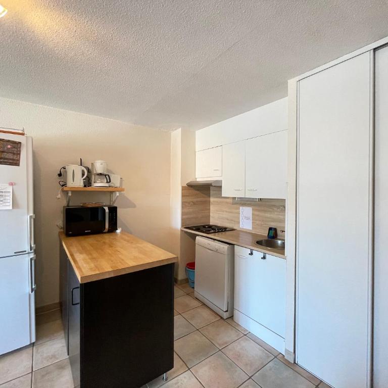 Appartement moderne, 2 pièces cabine, terrasse et véranda, proche plage, parking privé - FR-1-338-133 - Appartement (6 Adultes) - 14