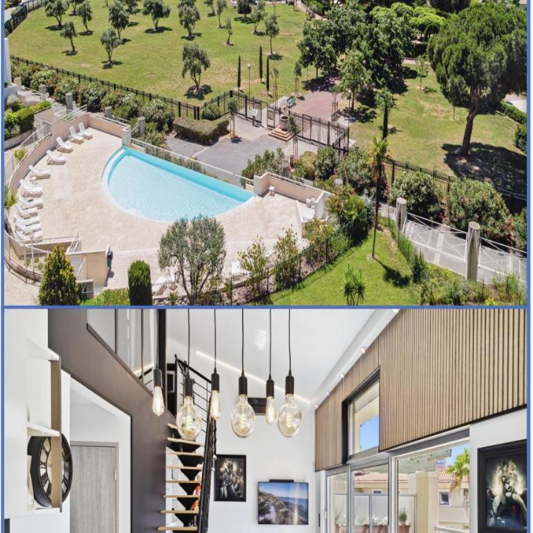 DUPLEX VILLA LES PINS 89m2 et terrasse 30m2 - Appartement 3 Chambres - Étage Supérieur - 1