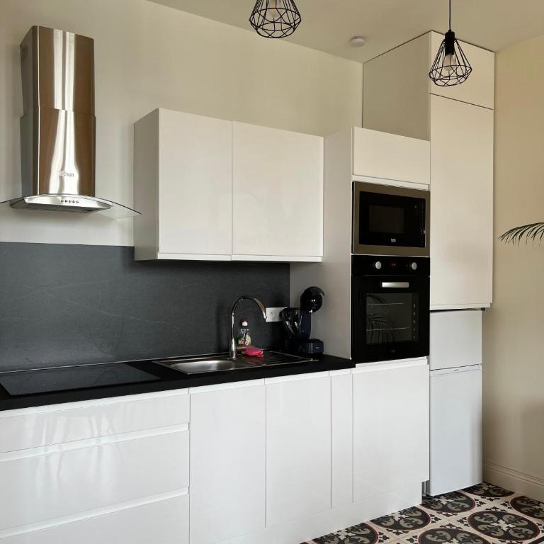 Quai de la Loire - Appartement 1 Chambre avec Vue sur la Rivière - 12