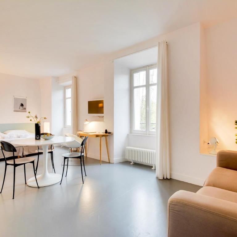 L'Hôtel Particulier - Appartements d'Hôtes - Appartement Familial avec Lits Jumeaux (2 Adultes + 2 Enfants) - 6