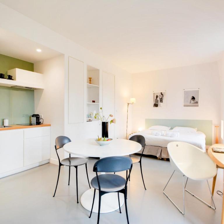 L'Hôtel Particulier - Appartements d'Hôtes - Appartement Familial avec Lits Jumeaux (2 Adultes + 2 Enfants) - 10