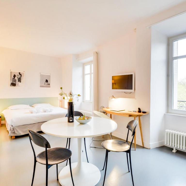 L'Hôtel Particulier - Appartements d'Hôtes - Appartement Familial avec Lits Jumeaux (2 Adultes + 2 Enfants) - 12