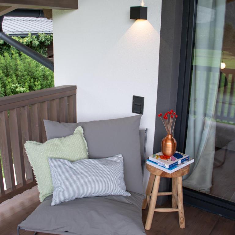 Schönblick Appartements - Apartment mit 2 Schlafzimmern und Balkon - 7