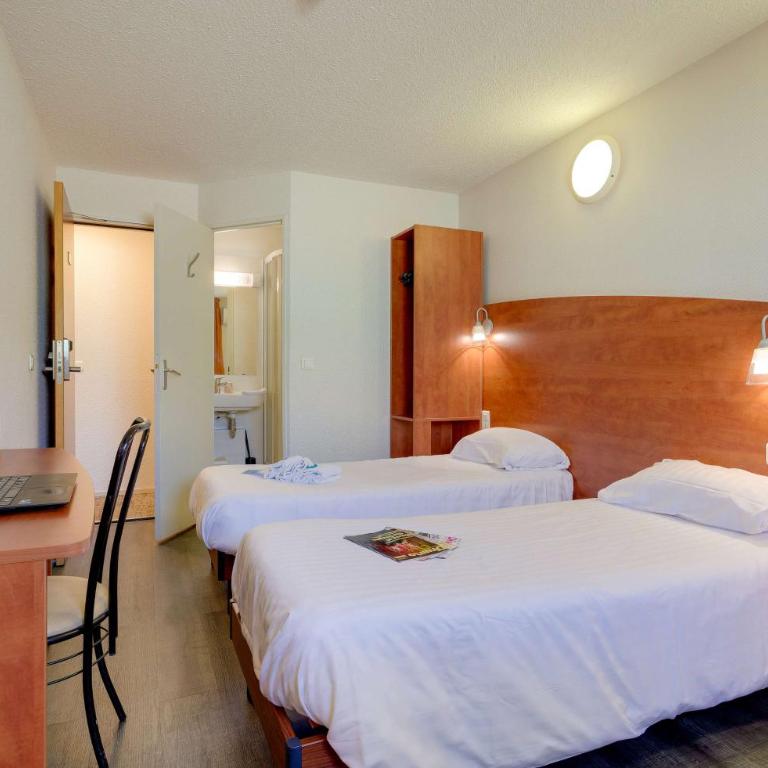 Brit Hotel Reims La Pompelle - Chambre Lits Jumeaux - 16