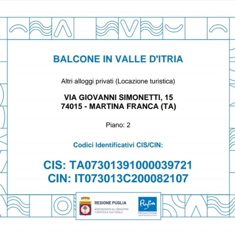 Balcone in Valle d'Itria - Appartamento con 1 Camera da Letto - 6