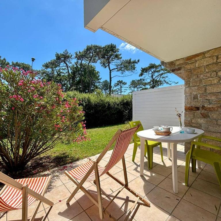 Carnac: Apt 2 pièces avec terrasse, chien admis, parking, proche plage - FR-1-377-33 - Appartement (4 Adultes) - 9