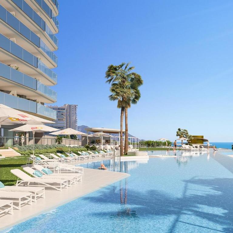 Apartment Sunset Cliffs Benidorm - Apartamento de 2 dormitorios con vistas a la piscina - 6