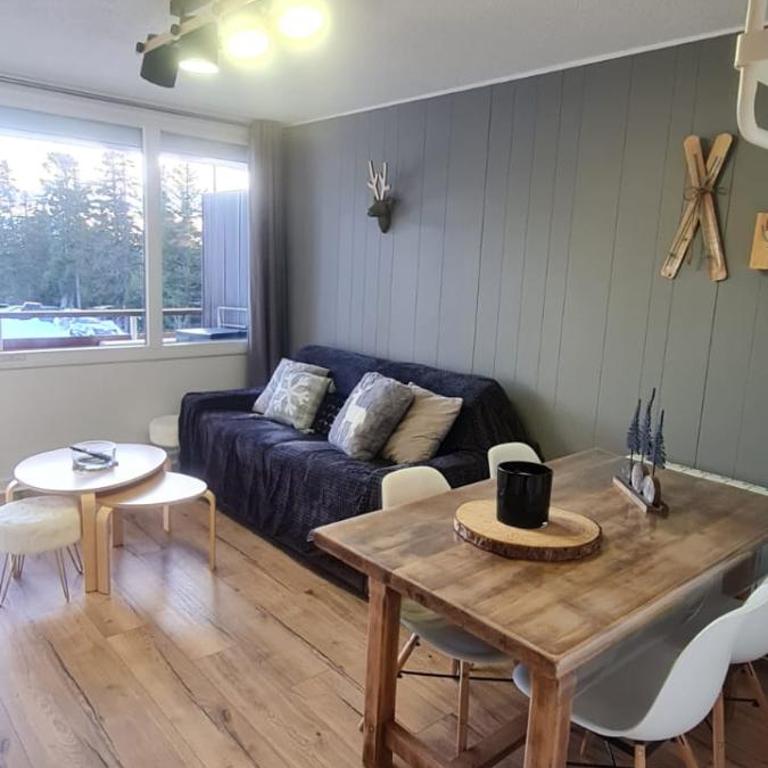 Le Flocon-Studio cabine-Balcon 4-6 Pers à 100m des pistes - Estudio Familiar - 22