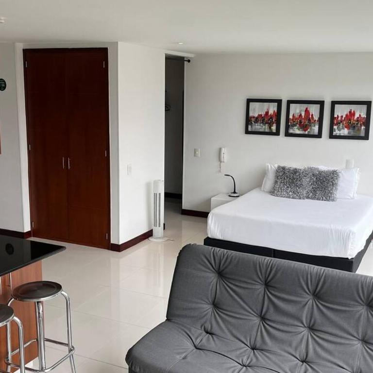 Blux Apartments Medellin - Apartamento Deluxe de 1 dormitorio con vistas a la ciudad - 6