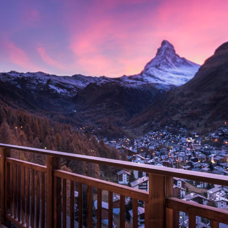 Chalet Luna by Zermatt Premium Apartments - Apartment mit 1 Schlafzimmer und Matterhornblick - 9