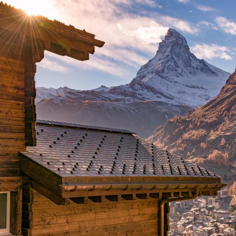 Chalet Luna by Zermatt Premium Apartments - Apartment mit 1 Schlafzimmer und Matterhornblick - 10