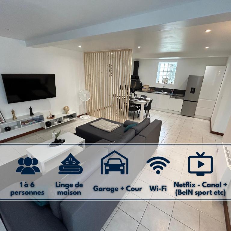 Centre Ville avec Garage - Parking - Appartement 2 Chambres - 1