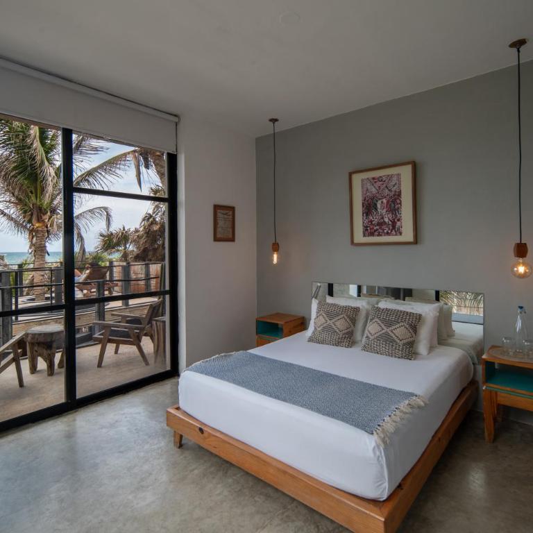 Tropicalito Tulum - Habitación Doble con vistas al mar - 7