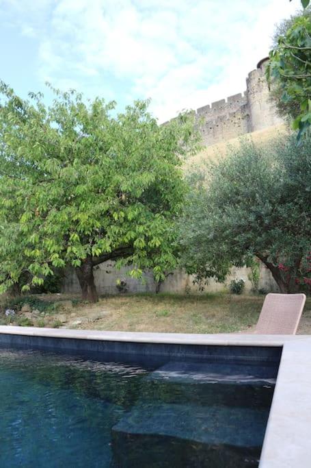 L'Echauguette, villa de luxe avec piscine au pied de la Cité - Villa mit 3 Schlafzimmern - 54