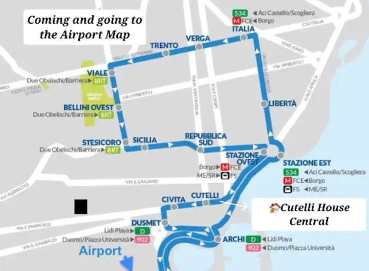 Cutelli House Central 100mq - One-Bedroom Apartment - 40