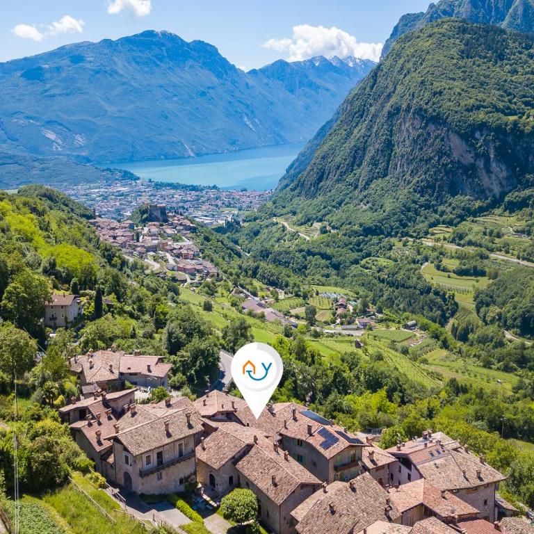 Appartamento Borgo Pastoedo near Lake Tenno - Happy Rentals - Appartement - Vue sur Lac - 2