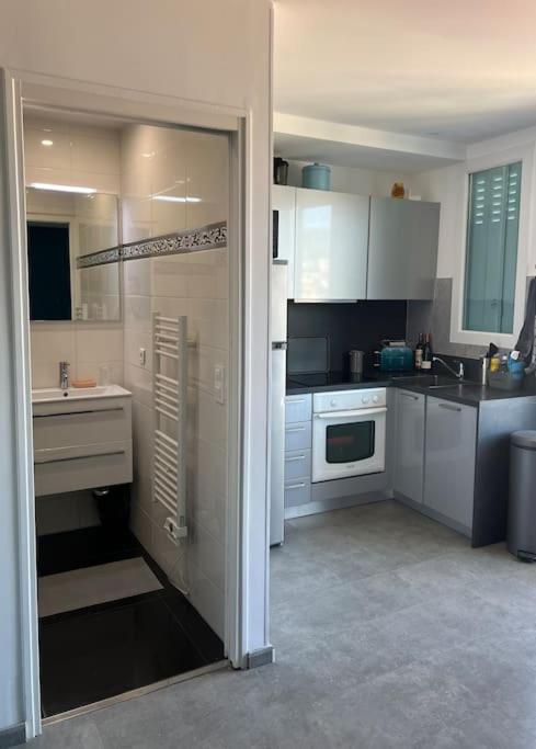 Grand studio magnifique vue, au calme proche ville - Appartement - Vue sur Ville - 9